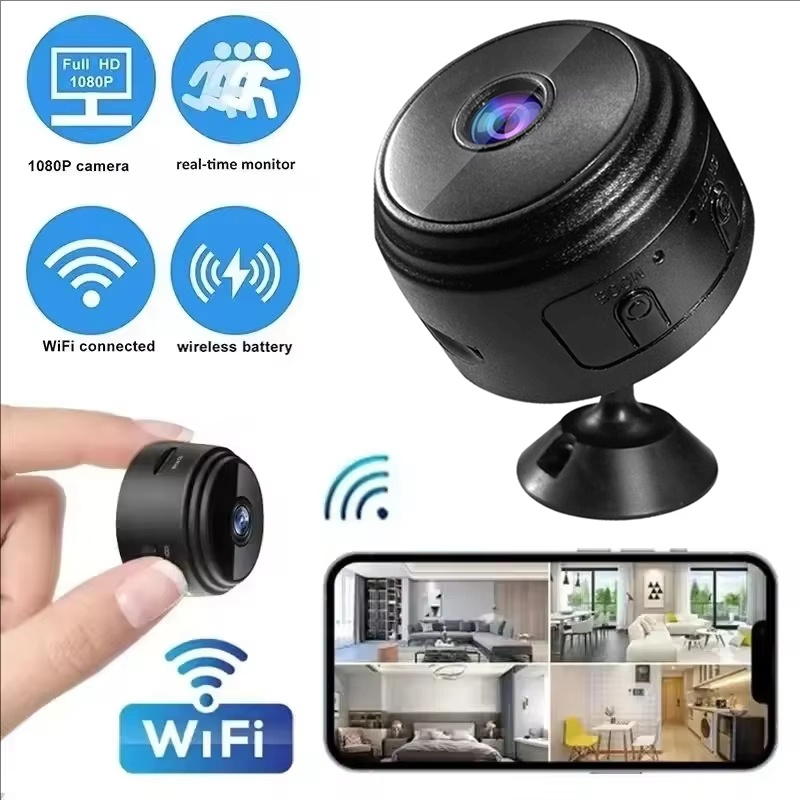 Smart Home Video - A9 Mini Cameras 1080P WiFi Smart