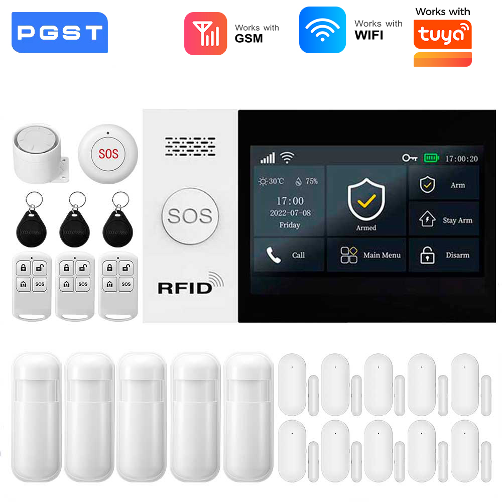 2.4G WIFI Smart GSM Alarm Syst - đánh giá và giá Smart Home Wiser