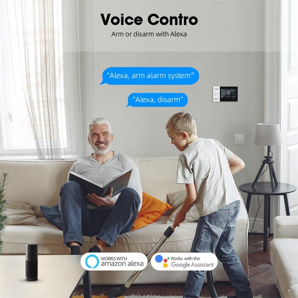 2.4G WIFI Smart GSM Alarm Syst - đánh giá và giá Smart Home Wiser