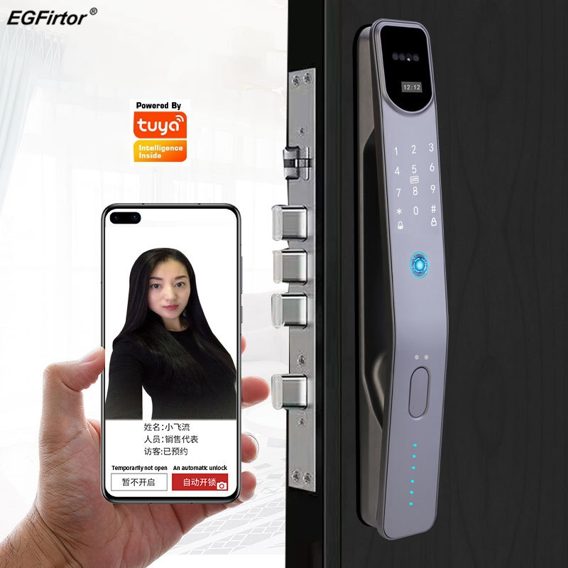 Tuya Wifi Zigbee Vân Tay Điện  - đánh giá và giá Smart Home Door Lock