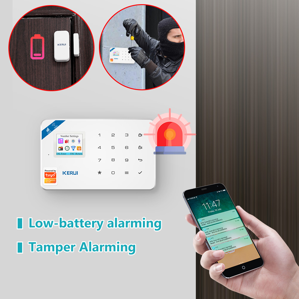 KERUI W181 Alarm System Secutr - đánh giá và giá Smart Home Video