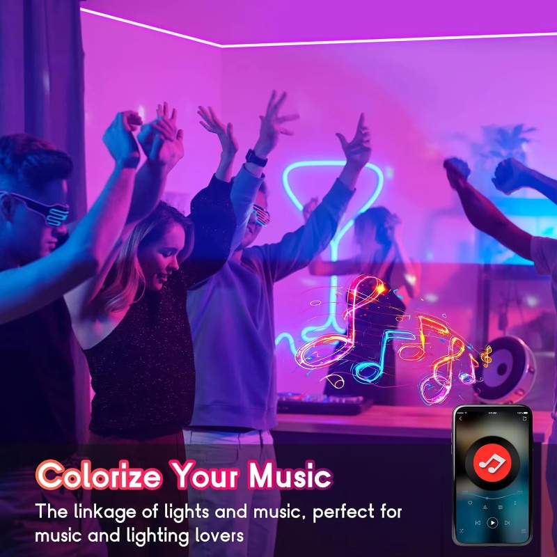 Tuya Smart Life WiFi LED Neon  - đánh giá và giá Smart Home Yellow