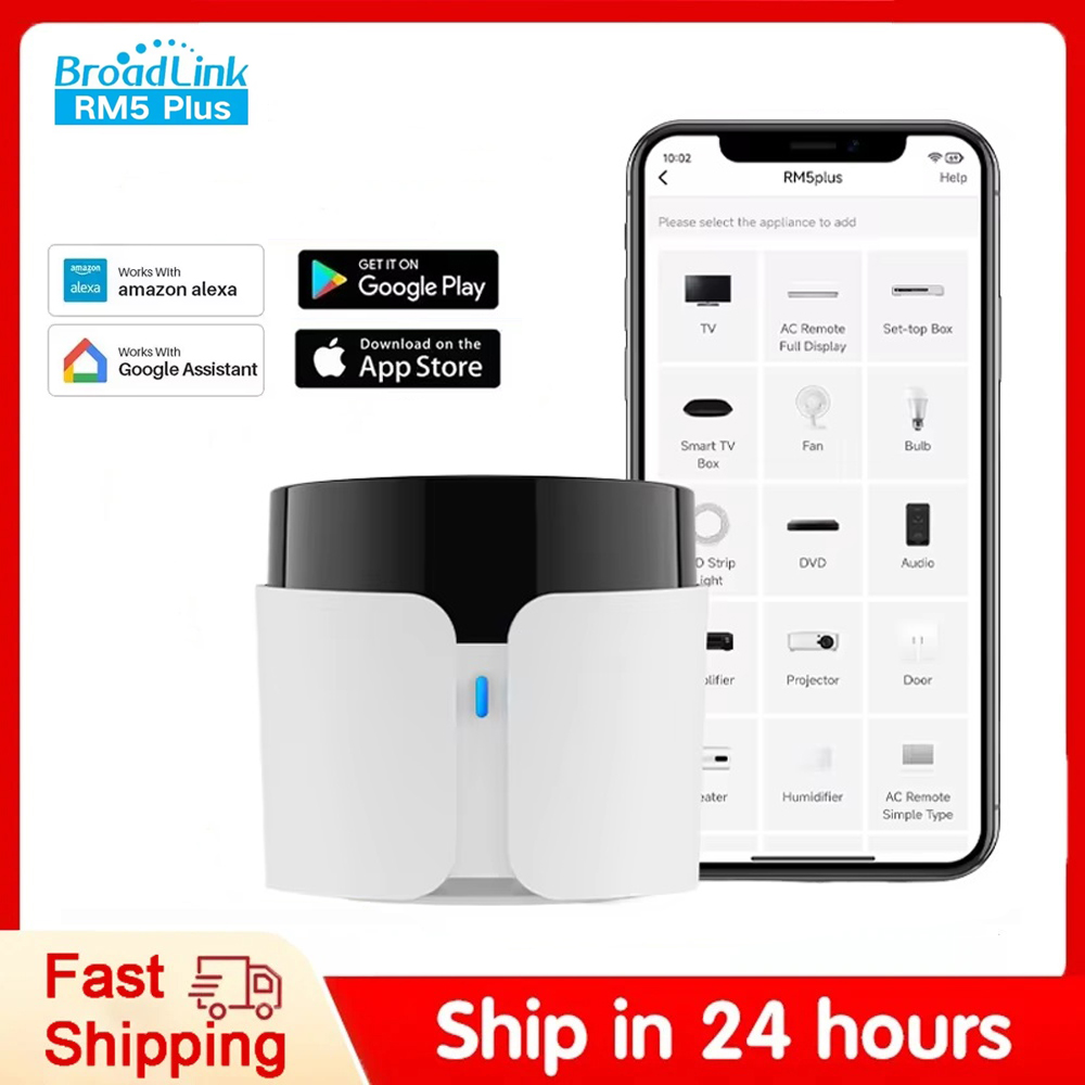 Broadlink RM5 Plus Universal I - đánh giá và giá Smart Home Plus