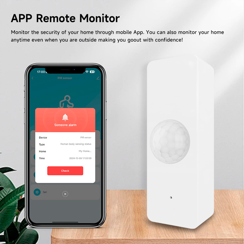 Tuya WiFi Zigbee PIR Motion Se - đánh giá và giá Smart Home Wiser