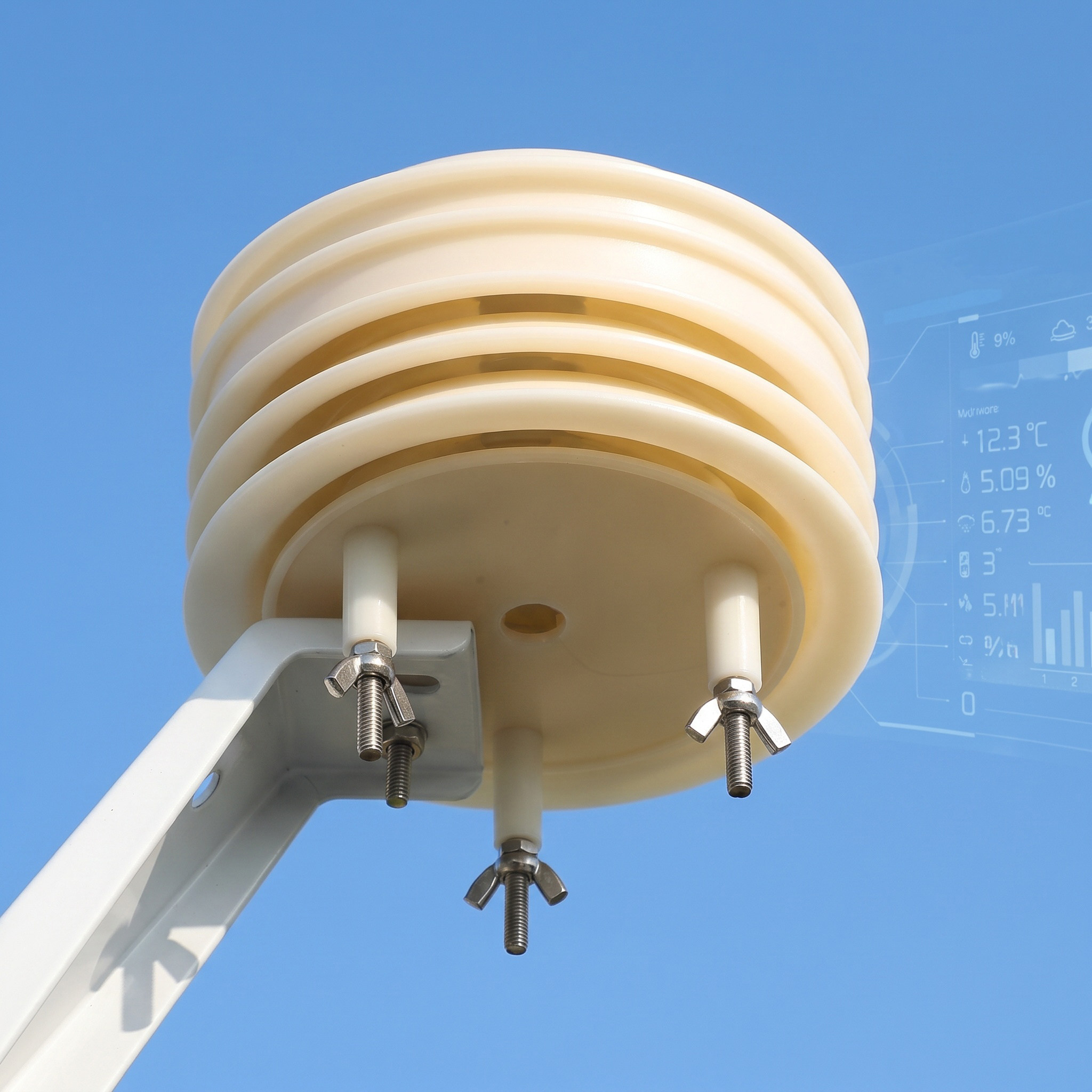 6-Layer Louvered Solar Radiati - đánh giá và giá Temperature Sensor