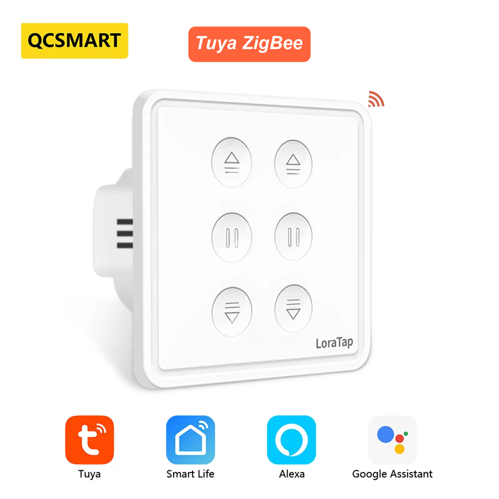 QCSMART Tuya Smart Life EU Zig - đánh giá và giá Universal Remote Smart Home