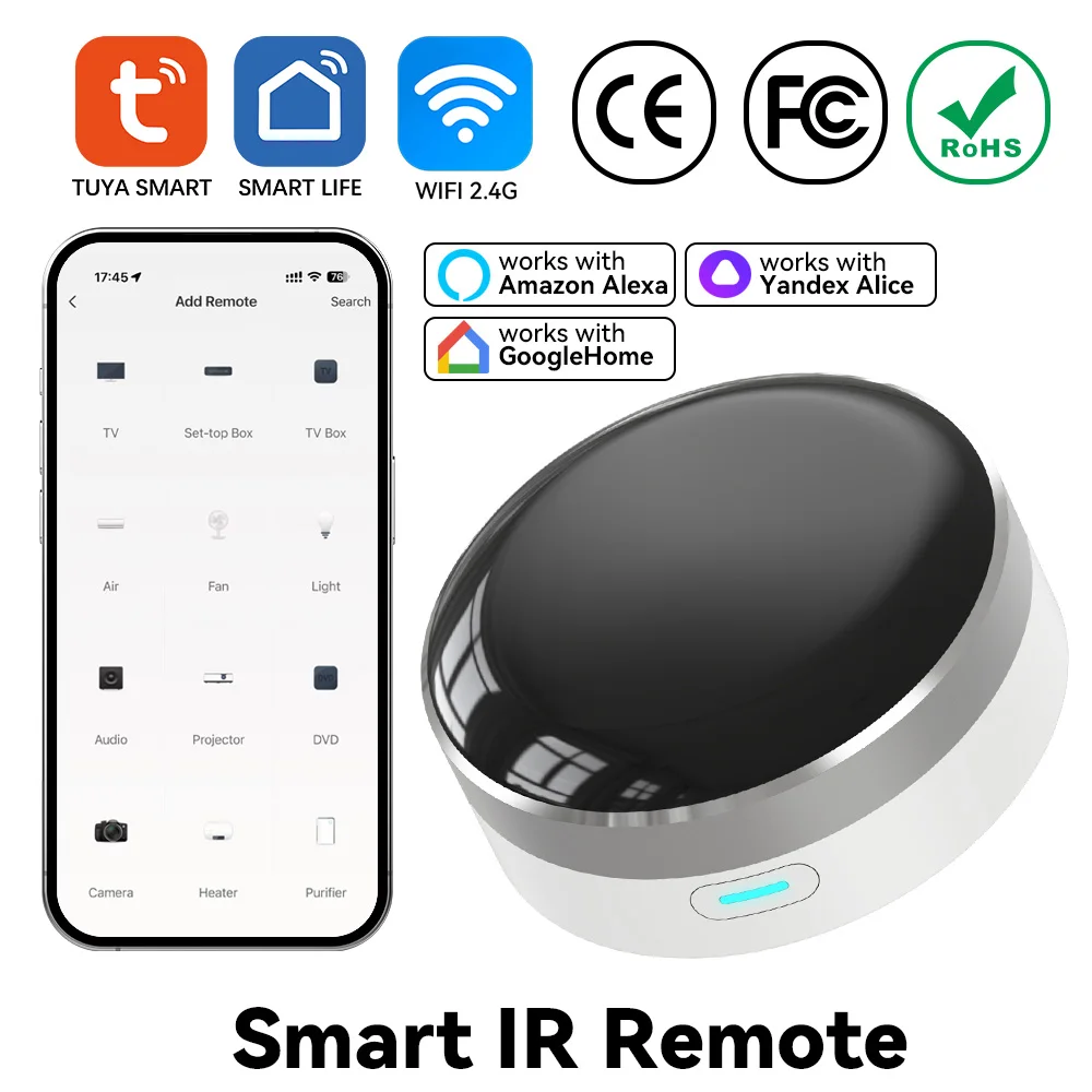 YFK WiFi Smart IR Blaster Univ - đánh giá và giá Universal Remote Smart Home